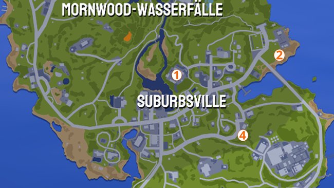 An diesen Orten schließt ihr die Instinkte der Mornwood-Wasserfälle ab. (Bildquelle: Screenshot spieletipps)