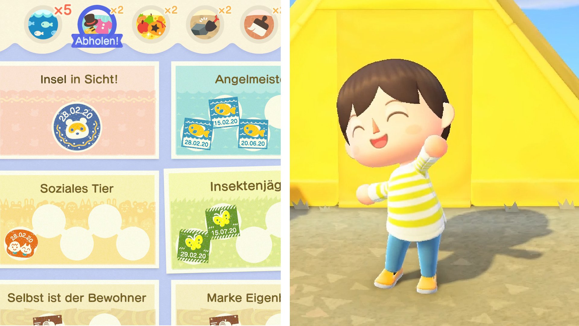 Animal Crossing Alle NookMeilenAufgaben abschließen