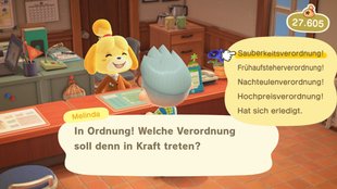 Animal Crossing: New Horizons | Verordnungen: Welche gibt es uns was bringen sie?
