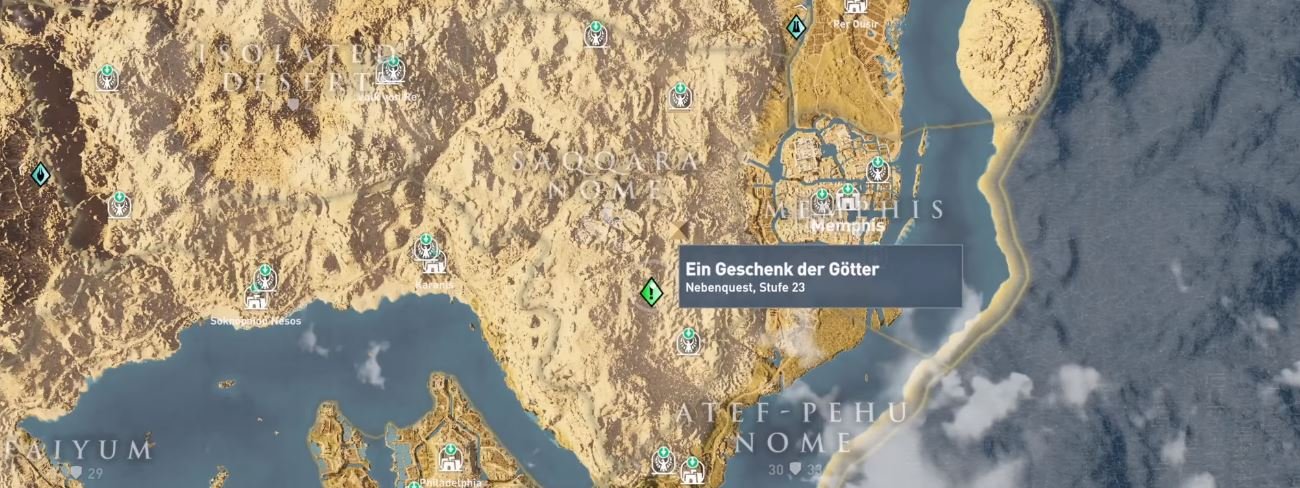 Assassins Creed Origins Geschenk Der Götter Assassin's Creed - Origins: Sonnenuhr-Rätsel - Ein Geschenk der Götter