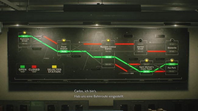 So sieht die Bahnroute auf dem Steuerpult aus, wenn ihr sie richtig eingegeben habt. (Quelle: Screenshot spieletipps)