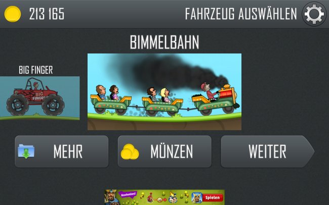 In der Bimmelbahn haben die Fahrgäste ihren Spaß. (Bildquelle: Screenshot spieletipps)