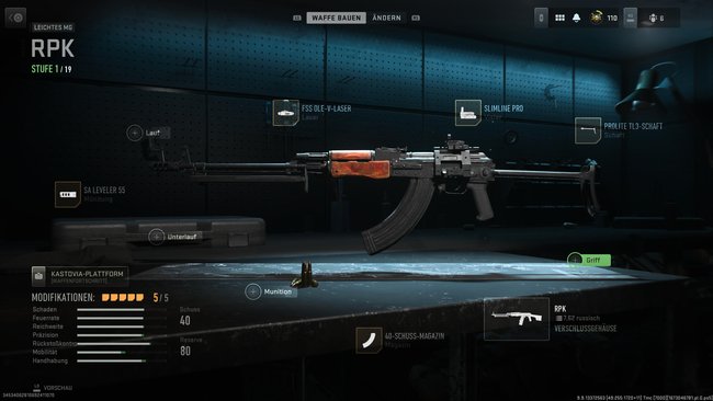 So spielt sich das RPK eher wie ein Sturmgewehr, mit den Vorteilen eines LMGs. (Bildquelle: Screenshot spieletipps)