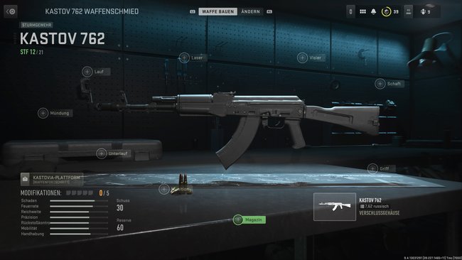 Neben dem M4 gehört das Kastov 762 zu den besten Sturmgewehren. (Bildquelle: Screenshot spieletipps)