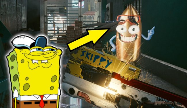 In der deutschen Sprachausgabe von Cyberpunk 2077 wird Skippy von Santiago Ziesmer, der deutschen Stimme von Spongebob Schwammkopf, gesprochen.