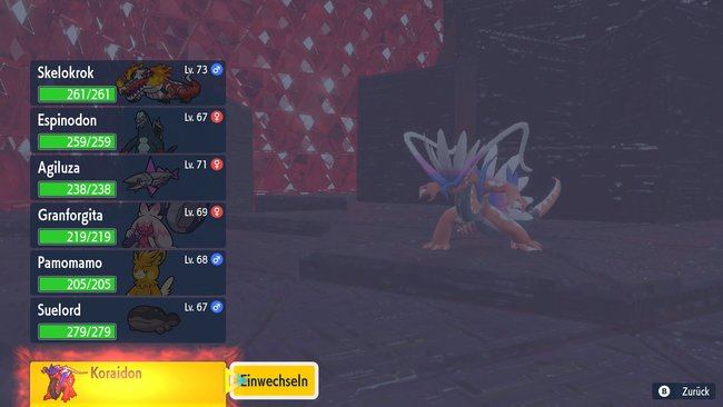 Euer Reit-Pokémon ist der Schlüssel für den Sieg in diesem Kampf. (Quelle: Screenshot spieletipps)
