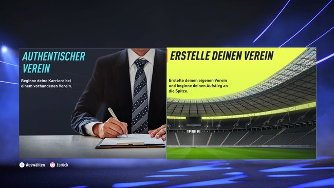 Lieblingsverein oder eigener Club? Der Karrieremodus in FIFA 22 macht es möglich.