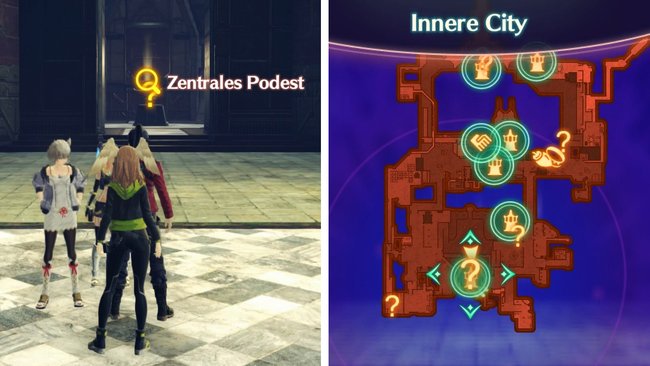 Fundort der ersten Erinnerung von Nia in Xenoblade Chronicles 3. (Quelle: Screenshot spieletipps)