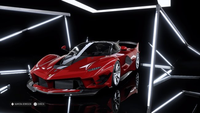 Erreicht ihr Stufe 50 mit eurer Crew, erhaltet ihr diesen hübschen Ferrari als Belohnung.