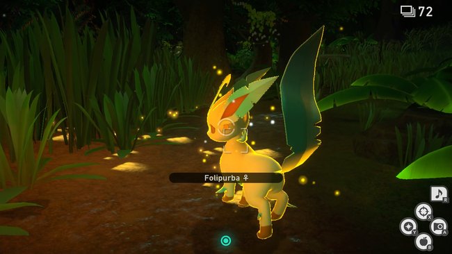 Folipurba im Dichten Dschungel von New Pokémon Snap.