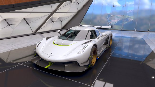 Der Koenigsegg Jesko 2020 erreicht die höchste Geschwindigkeit in Forza Horizon 5.