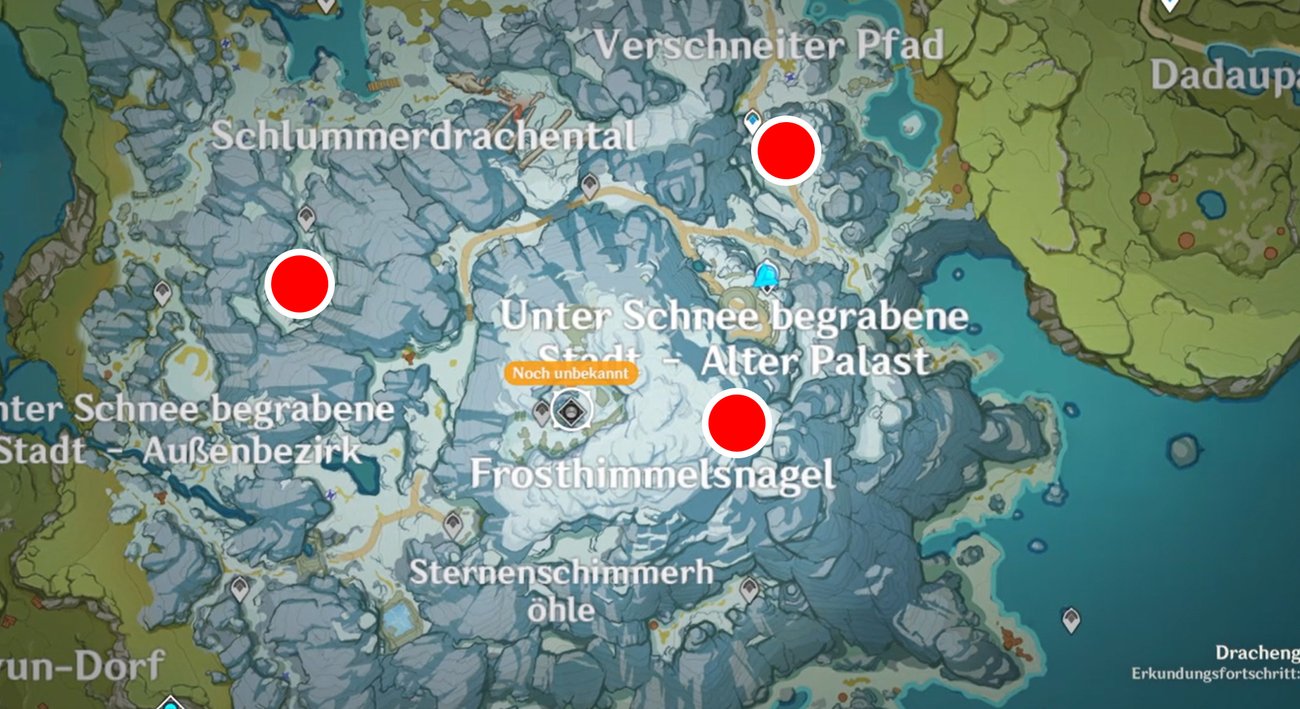 Genshin Impact In Den Bergen Taue Erneut Alle Fragmente Auf Genshin Impact: In den Bergen - Vindagnyrs Gipfel erreichen und