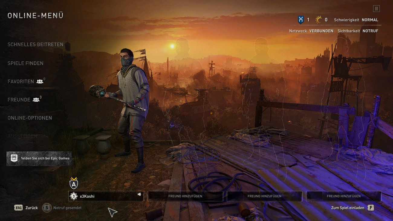 Dying Light 2 Echte Freunde Bug Dying Light 2: Im Koop spielen und Freunde einladen