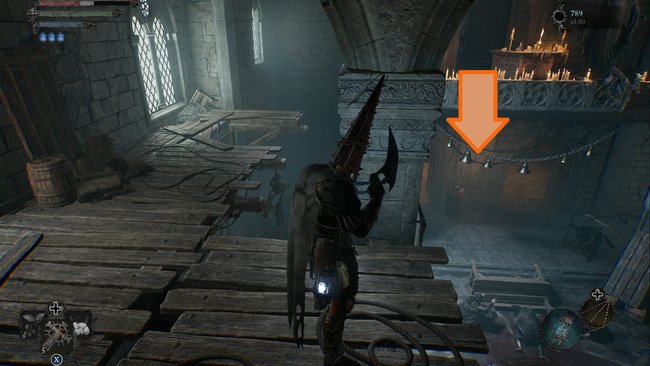 Vorsintflutlicher Meißel im Haus der heiligen Brüder in Lords of the Fallen