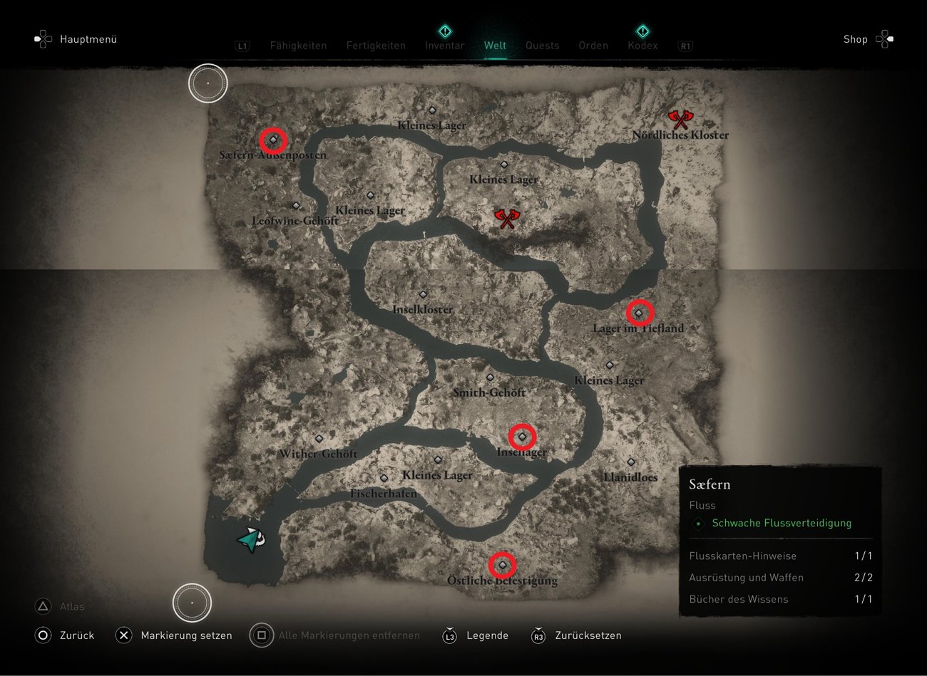 Assassin's Creed Valhalla Rüstung des heiligen finden