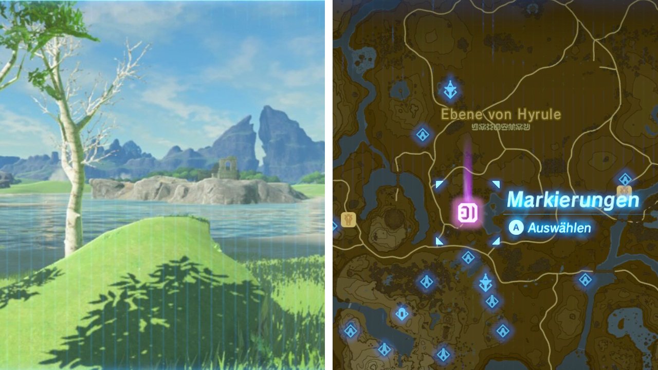 Zelda Breath Of The Wild Erinnerungsfotos Lösung www.giga.de