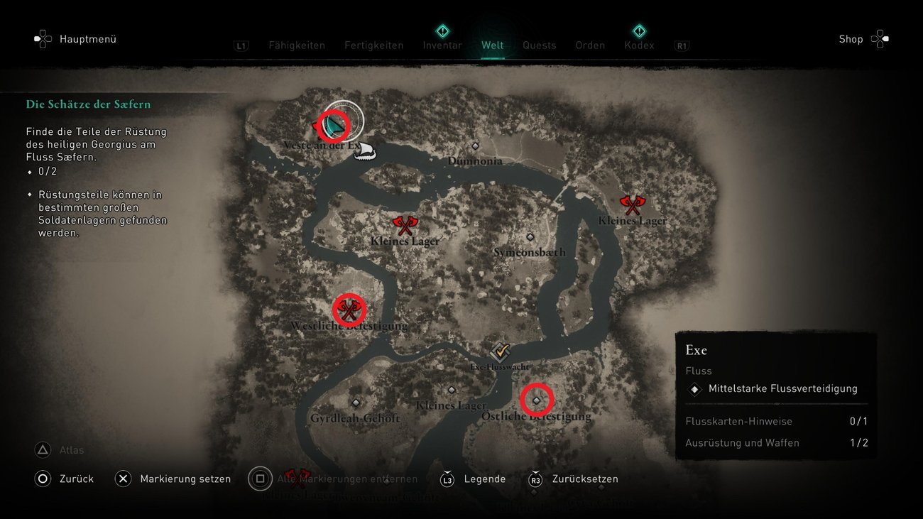 Assassin's Creed Valhalla Rüstung Des Heiligen Georgius Assassin's Creed Valhalla: Rüstung des heiligen Georgius finden