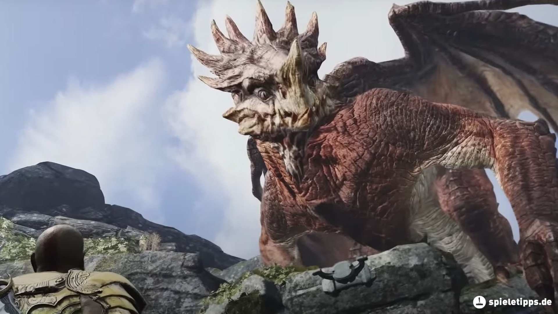 God of War Drachen finden und befreien