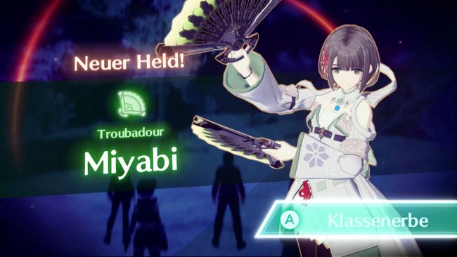 Heldin Miyabi in Xenoblade Chronicles 3. (Quelle: Screenshot spieletipps)
