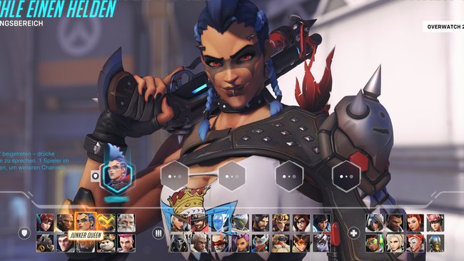 Junker Queen will ihre Gegner in Overwatch verwunden, um ihre eigenen Wunden zu heilen. (Bildquelle: Screenshot spieletipps)