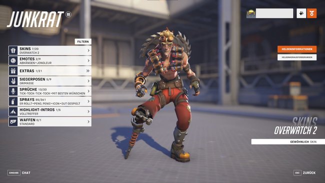 Wenn es explodiert, ist Junkrat verführt. (Bildquelle: Screenshot spieletipps)