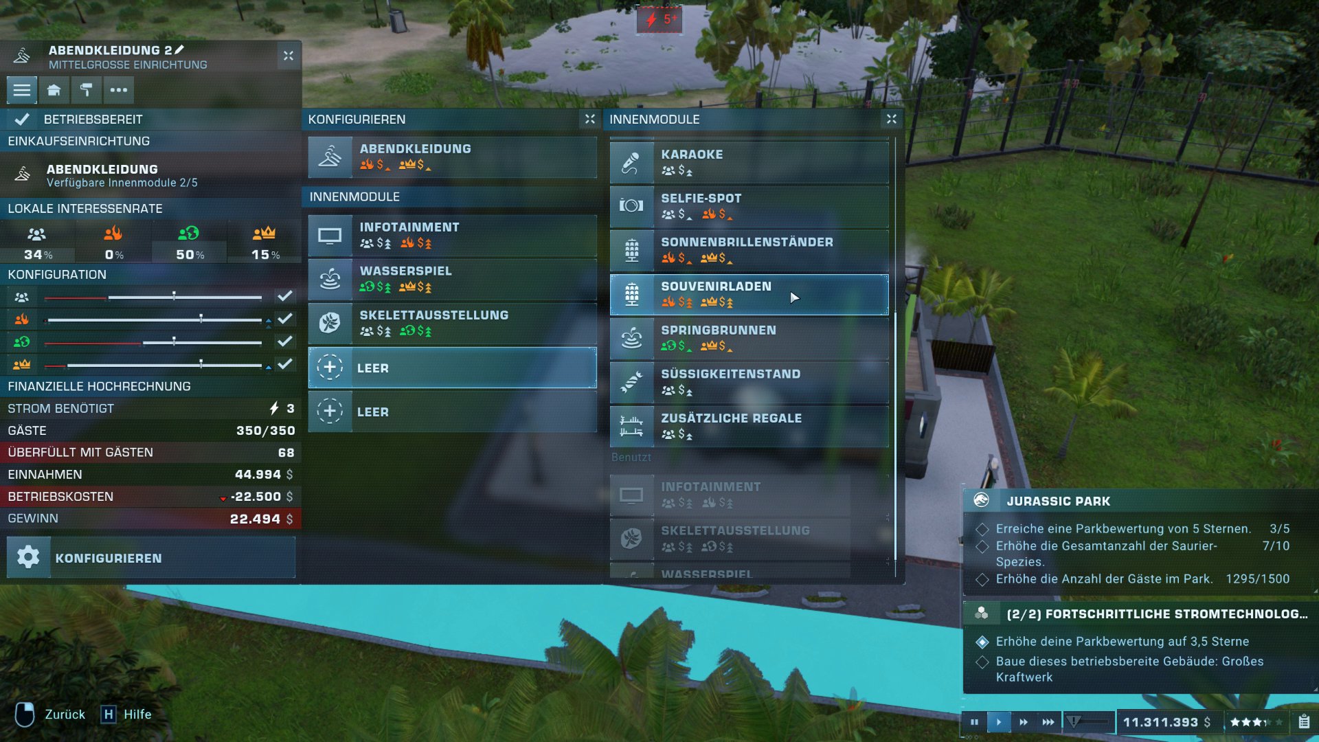 Jurassic World Evolution 2 Geld Cheat Jurassic World Evolution 2 - Schnell Geld verdienen