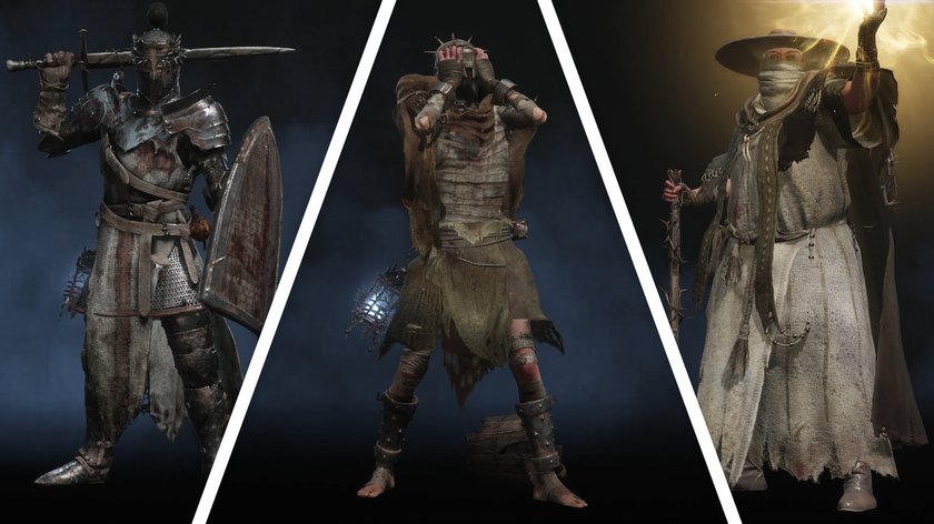 Ritter, Verdammter und Prediger aus Lords of the Fallen