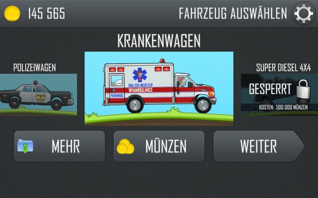 Der Krankenwagen funktioniert eher auf weiten Strecken. (Bildquelle: Screenshot spieletipps)