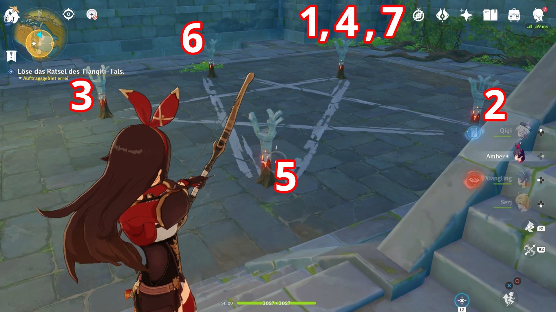Genshin Impact Der Pfad Im Tianqiu Tal Genshin Impact: Der Pfad im Tianqiu-Tal - Lösung