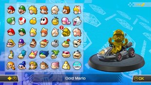 Mario Kart 8 – Deluxe: Gold Mario freischalten