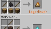 Minecraft | Lagerfeuer herstellen, anzünden und ausmachen