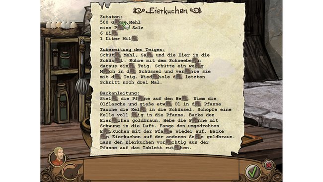 In Winterfest füllt ihr nicht nur Buchstabenlücken, sondern auch Lücken in eurem Wortschatz. (Bildquelle: Screenshot spieletipps)