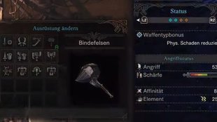 Affinität: Das bedeutet der Wert - Monster Hunter World