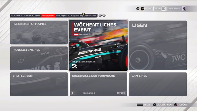 Der Mehrspieler von F1 2021 hat viel zu bieten.