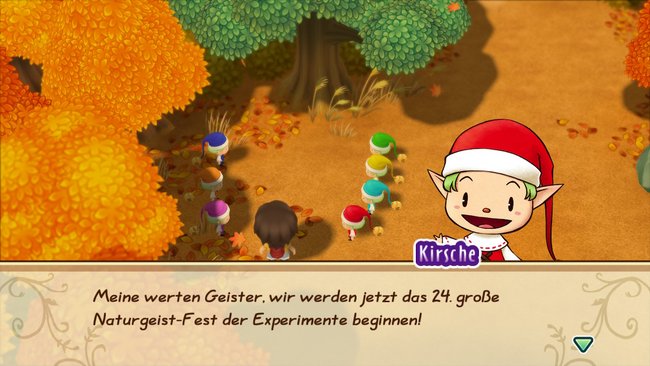 Die Naturgeister sind immer da, wenn ihr sie braucht. Vor allem, wenn es um die Süßsonnenblume geht.