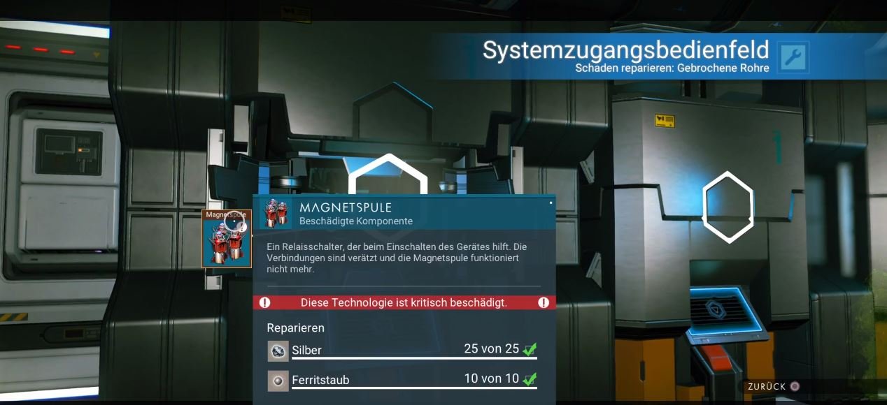 No Man's Sky Schiff Reparieren No Man's Sky: Fregatten rekrutieren und reparieren