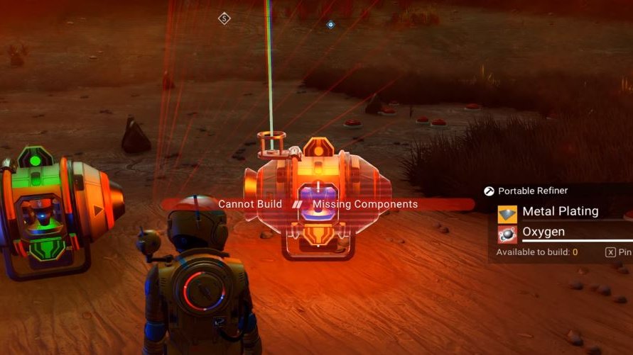 No Man's Sky: Raffinerie craften und Rezepte