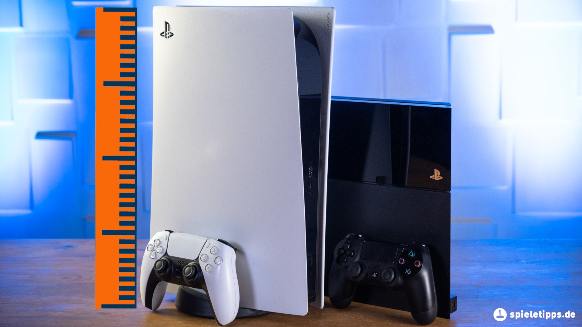 PlayStation 5 – Maße und Gewicht der Konsolen im Größenvergleich