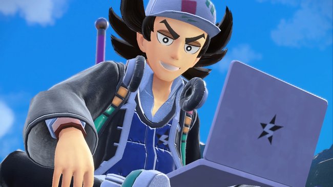 Pinio ist der erste Boss und setzt Unlicht-Pokémon ein. (Quelle: Screenshot spieletipps)