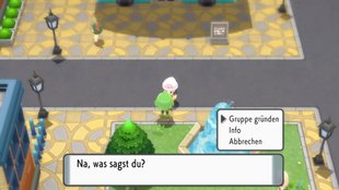 Pokémon Strahlender Diamant & Leuchtende Perle | Gruppe gründen und beitreten