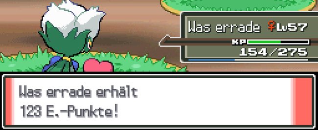 Pokémon ist sehr bekannt dafür, dass die Kreaturen EP für ein neues Level benötigen. (Bildquelle: Screenshot spieletipps)