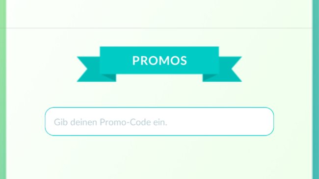 In diesem Feld im Shop von Pokémon Go könnt ihr eure Promo-Codes aktivieren. (Bildquelle: Screenshot spieletipps)