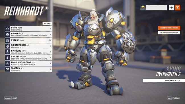 Immer feste druff – Reinhardt ist Hammer und Schild für sein Team. (Bildquelle: Screenshot spieletipps)