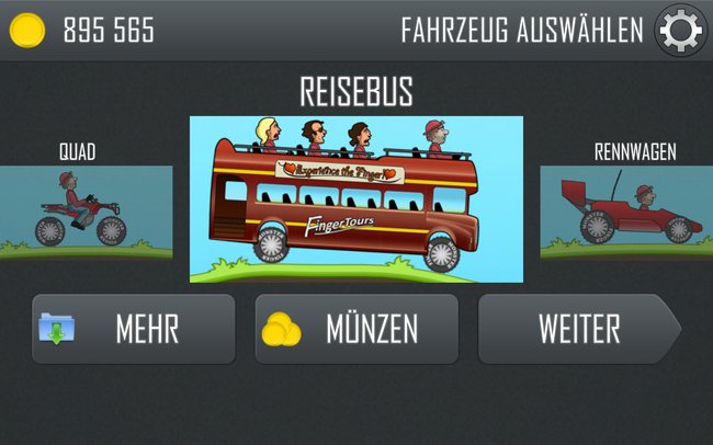 Der Reisebus ist eher der langweilige Hippie-Bus. (Bildquelle: Screenshot spieletipps)