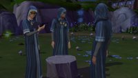 Die Sims 4: Geheimen Uni-Zauberorden finden und beitreten