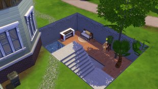 Die Sims 4: Geschlossenen und offenen Keller bauen