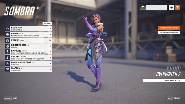 Sombra zieht getarnt im Hintergrund ihre Fäden. (Bildquelle: Screenshot spieletipps)