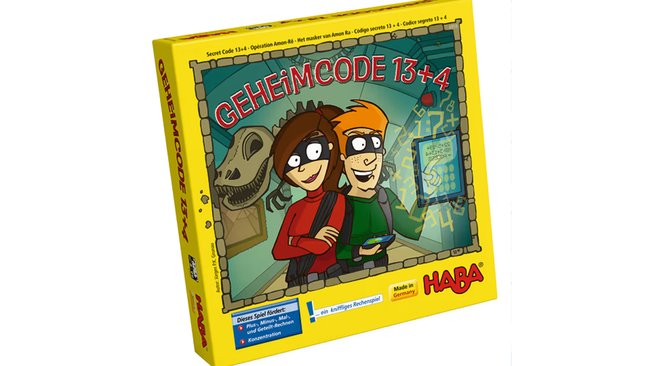 Mathematische Flexibilität ist in Geheimcode 13 + 4 der Schlüssel zum Sieg. (Bildquelle: Haba)