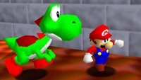 Yoshi finden und 100 Leben bekommen | Super Mario 64