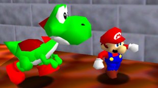 Yoshi finden und 100 Leben bekommen | Super Mario 64